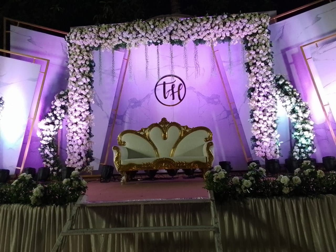 The stage